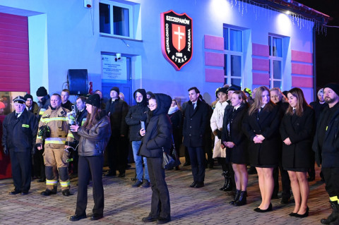 Strażacy ze Szczepanowa powitali nowy wóz