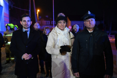 Strażacy ze Szczepanowa powitali nowy wóz