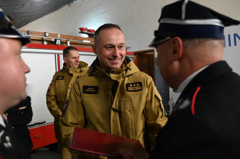 Strażacy ze Szczepanowa powitali nowy wóz