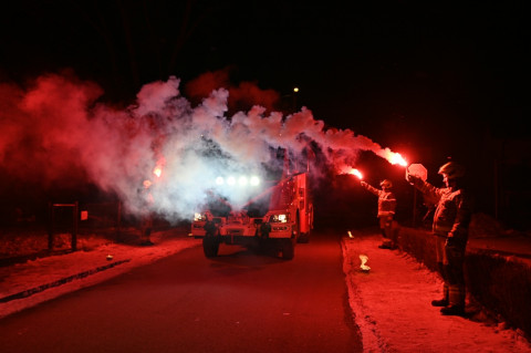 Strażacy ze Szczepanowa powitali nowy wóz