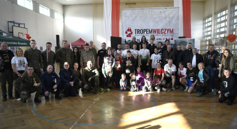 Jadowniki pobiegły Tropem Wilczym