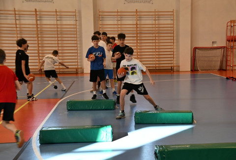 Futbolowa lekcja w Mokrzyskach