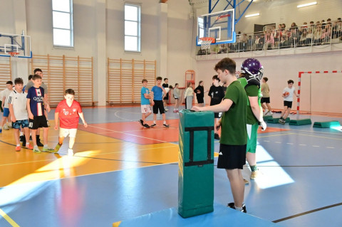 Futbolowa lekcja w Mokrzyskach