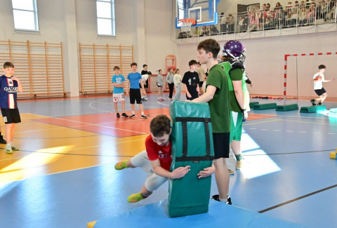 Futbolowa lekcja w Mokrzyskach