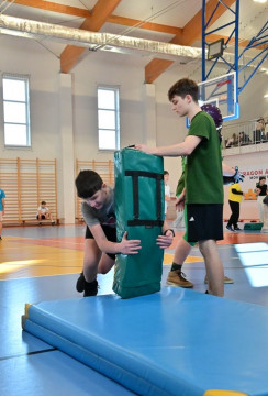 Futbolowa lekcja w Mokrzyskach