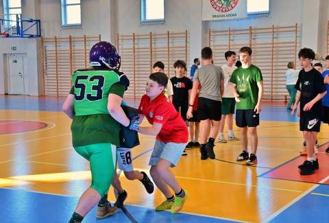 Futbolowa lekcja w Mokrzyskach