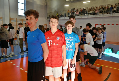 Futbolowa lekcja w Mokrzyskach