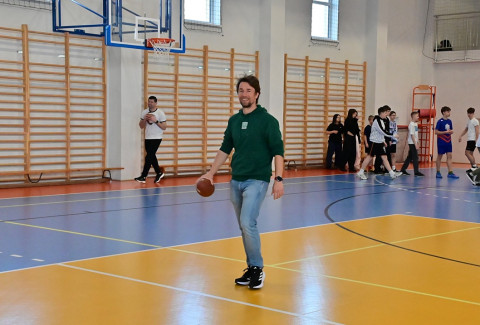 Futbolowa lekcja w Mokrzyskach