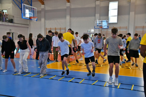 Futbolowa lekcja w Mokrzyskach