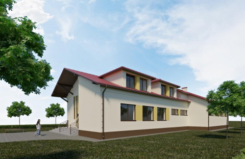 Wykonanie modernizacji budynku Gminnego Ośrodka Sportu i Rekreacji w Mokrzyskach