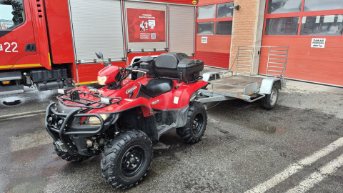 Przekazanie wozów dla OSP