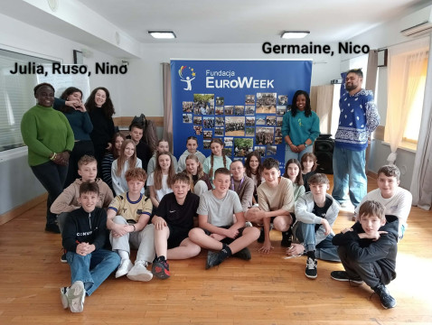 Uczniowie ZSP w Jadownikach na Euroweeku