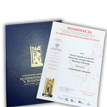 Modernizacja basenu doceniona przez ekspertów