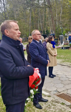 Roman Rakowski spoczął w gdańskiej alei zasłużonych