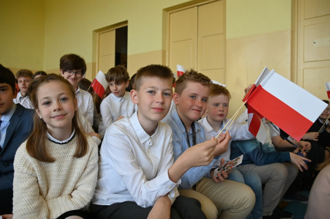 Uczniowie pamiętają o Konstytucji