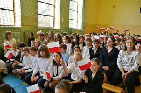 Uczniowie pamiętają o Konstytucji