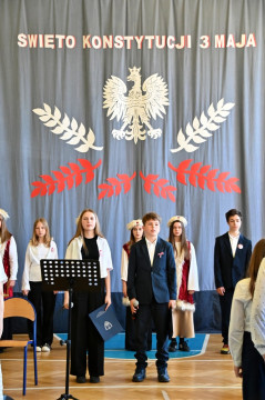 Uczniowie pamiętają o Konstytucji