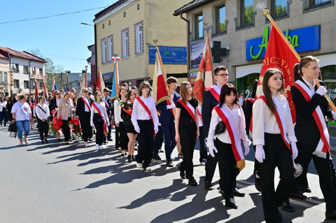 Uroczystości majowe w Brzesku