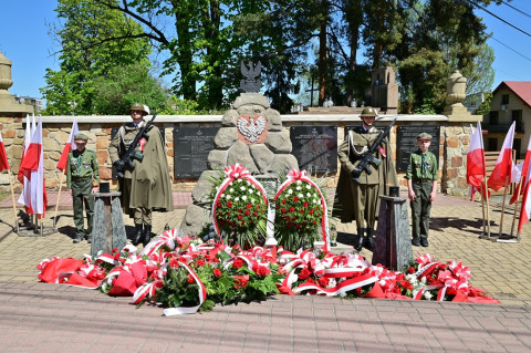 Uroczystości majowe w Brzesku