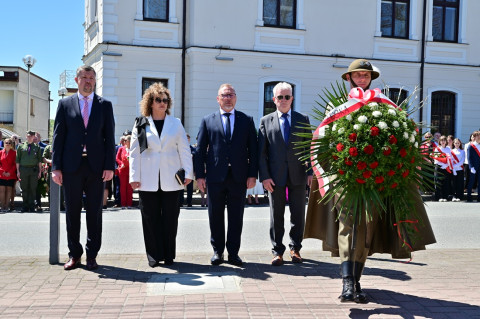 Uroczystości majowe w Brzesku