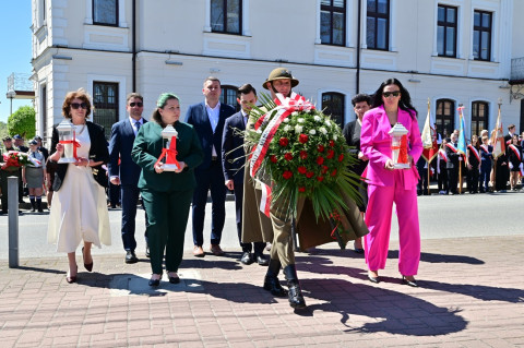 Uroczystości majowe w Brzesku