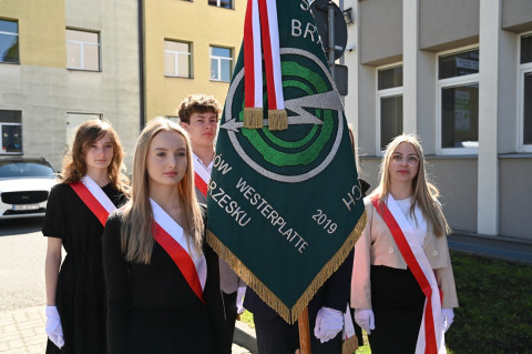Uroczystości majowe w Brzesku