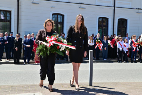 Uroczystości majowe w Brzesku