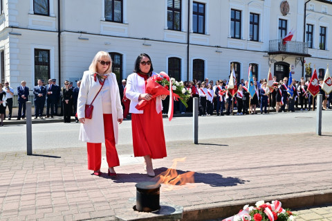 Uroczystości majowe w Brzesku