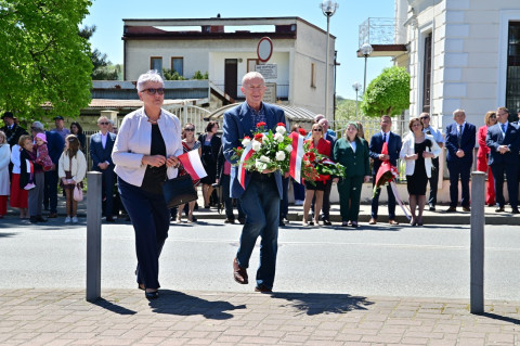 Uroczystości majowe w Brzesku