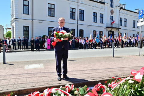 Uroczystości majowe w Brzesku