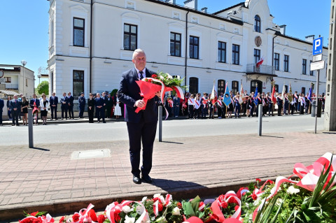 Uroczystości majowe w Brzesku