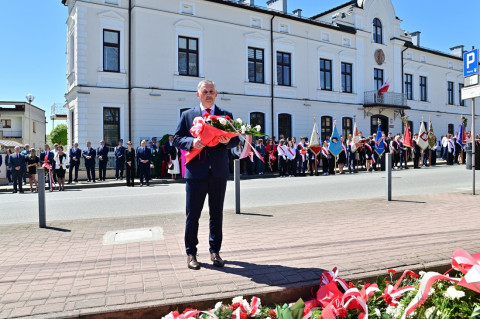 Uroczystości majowe w Brzesku