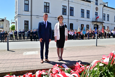 Uroczystości majowe w Brzesku
