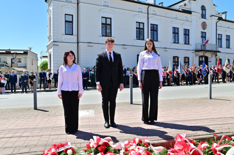 Uroczystości majowe w Brzesku