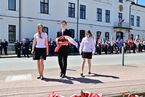 Uroczystości majowe w Brzesku