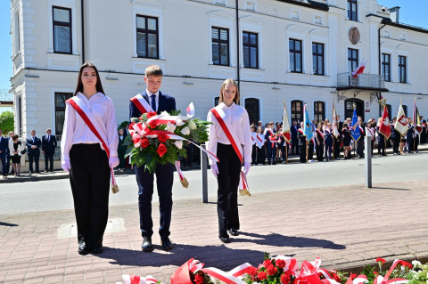 Uroczystości majowe w Brzesku