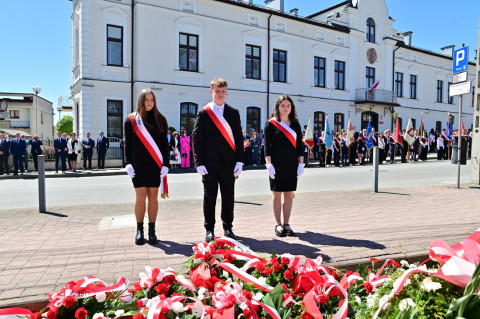 Uroczystości majowe w Brzesku