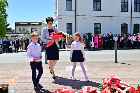 Uroczystości majowe w Brzesku