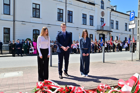 Uroczystości majowe w Brzesku