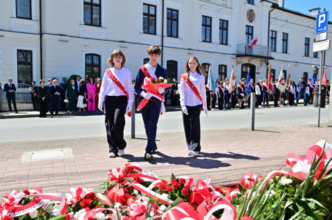 Uroczystości majowe w Brzesku