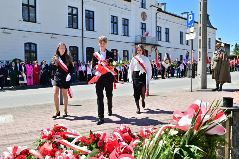 Uroczystości majowe w Brzesku