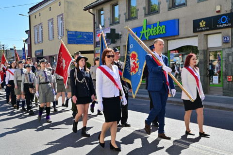 Uroczystości majowe w Brzesku