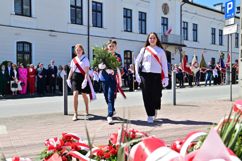 Uroczystości majowe w Brzesku