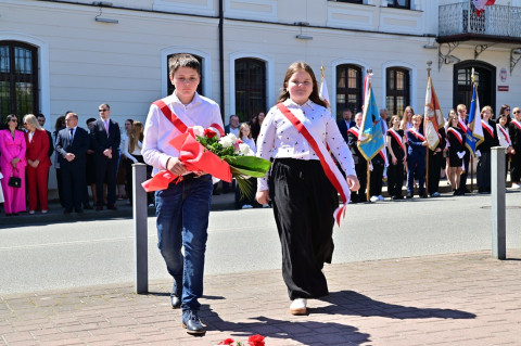 Uroczystości majowe w Brzesku
