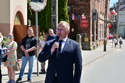 Uroczystości majowe w Brzesku