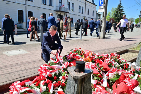 Uroczystości majowe w Brzesku