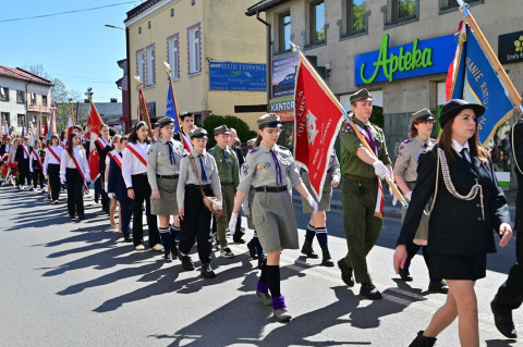 Uroczystości majowe w Brzesku