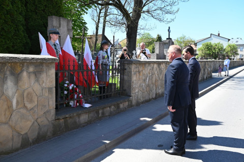 Uroczystości majowe w Brzesku