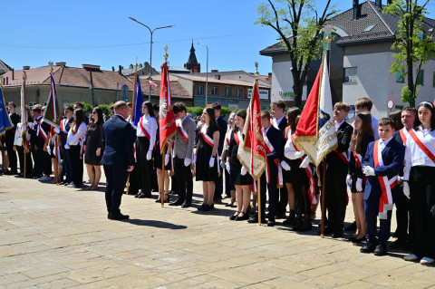 Uroczystości majowe w Brzesku