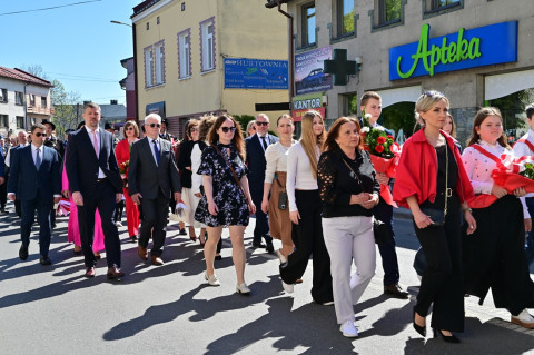 Uroczystości majowe w Brzesku